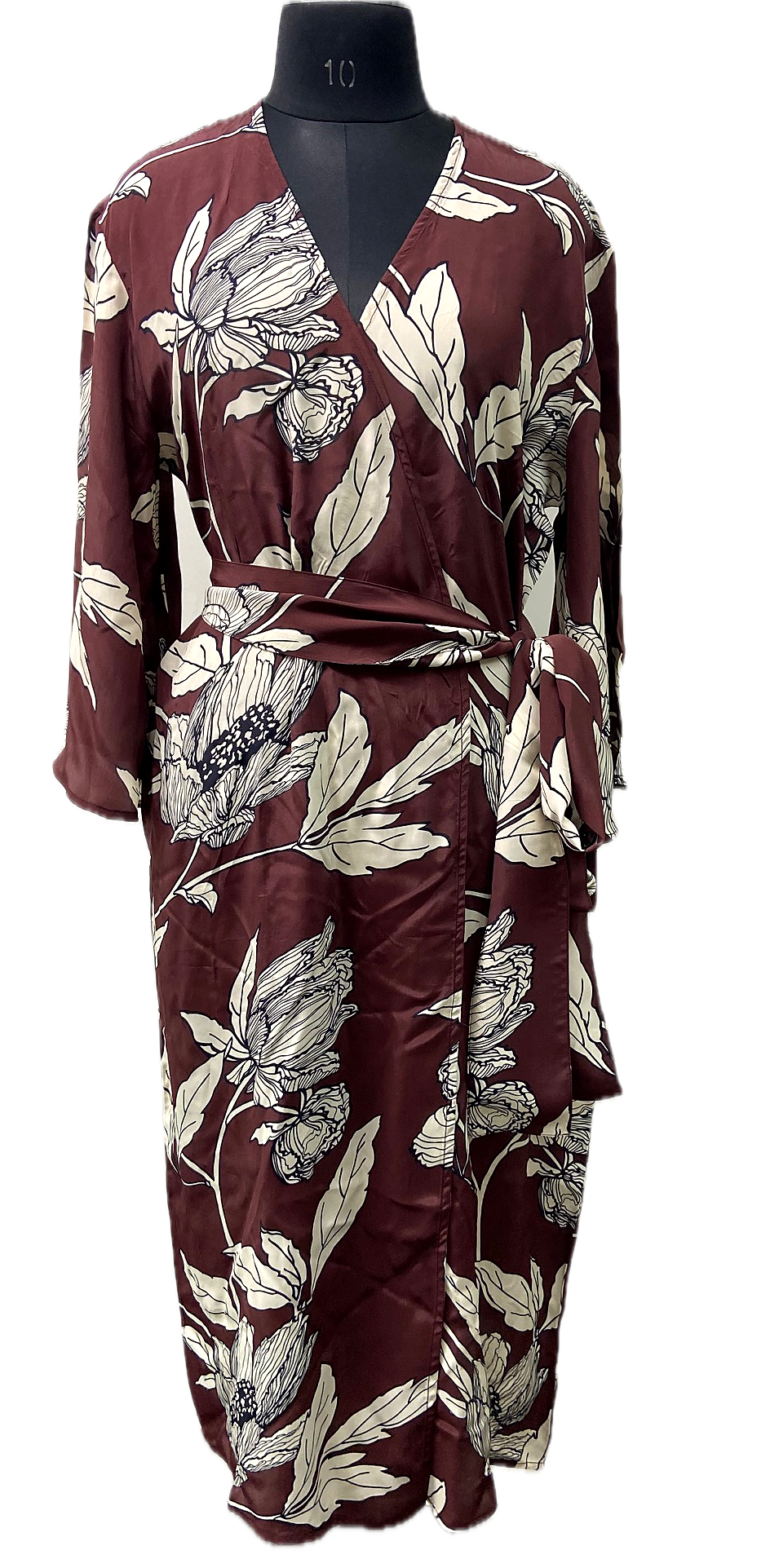 Floral Wrap Dress